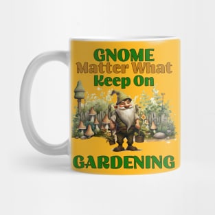 Gnome Gardening Mug